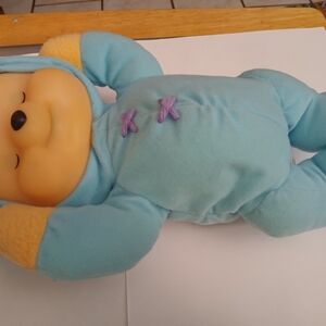 Fisher-Price Blue and Purple Stuffed Animal